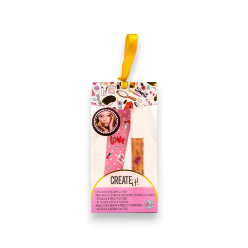 Picture of CREATE IT - LIP GLOSS & BODY GLITTER GOLD